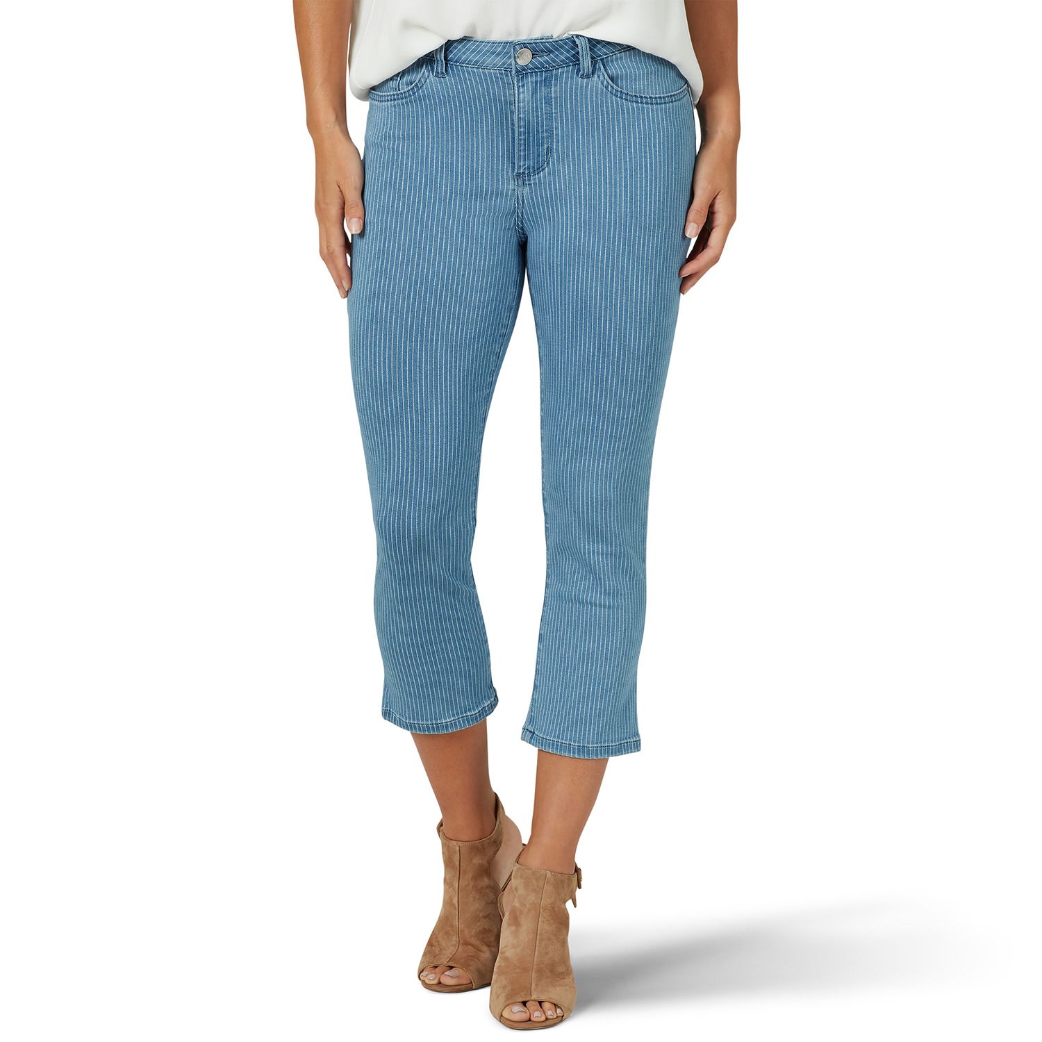 lee denim capris