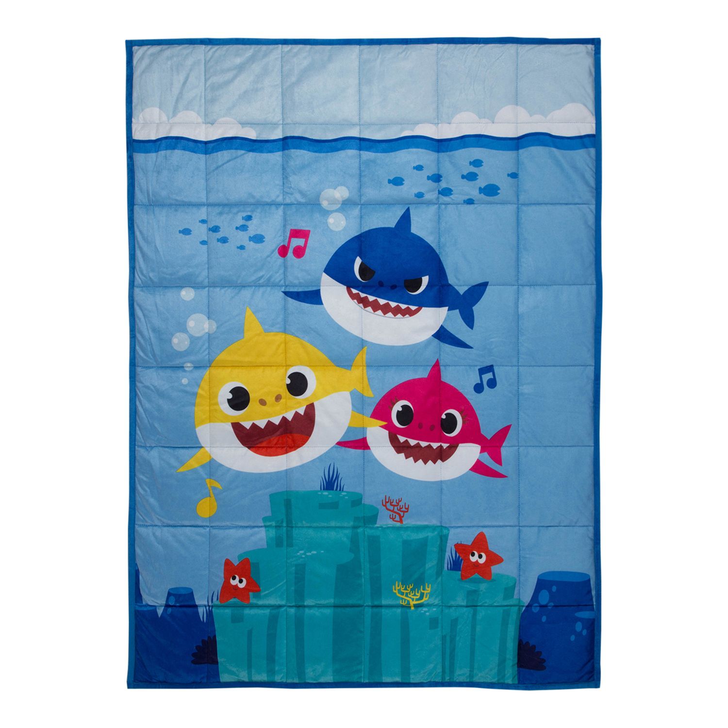 pinkfong baby shark towel