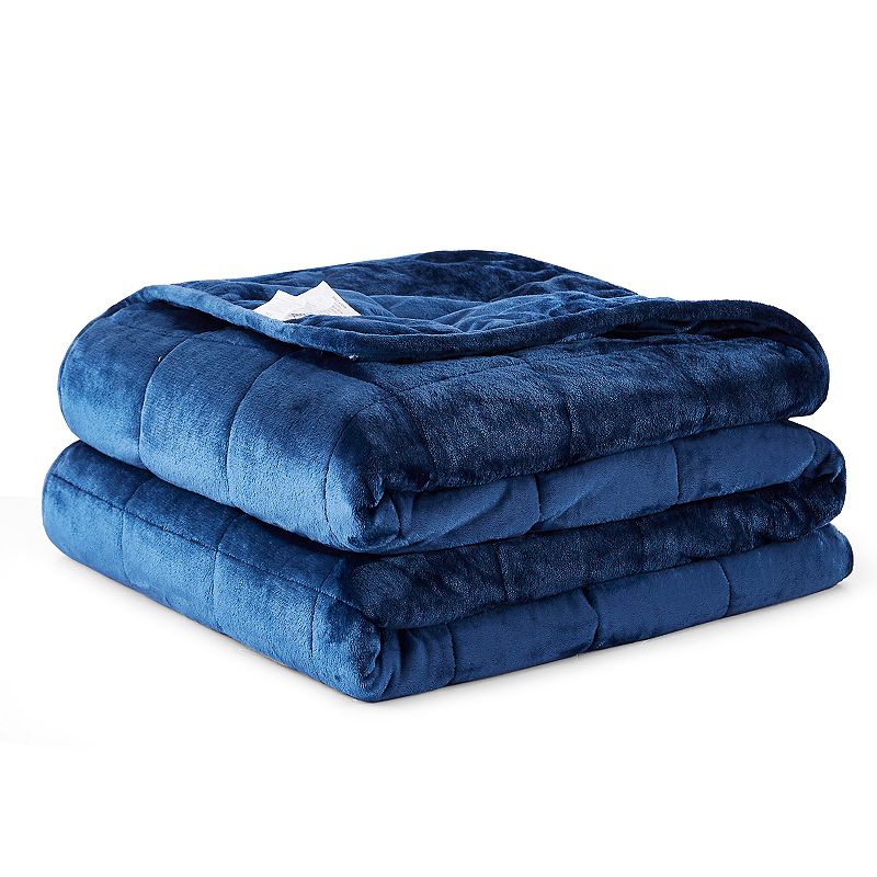 79064864 Altavida Weighted Comforter, Blue, 20 LBS sku 79064864