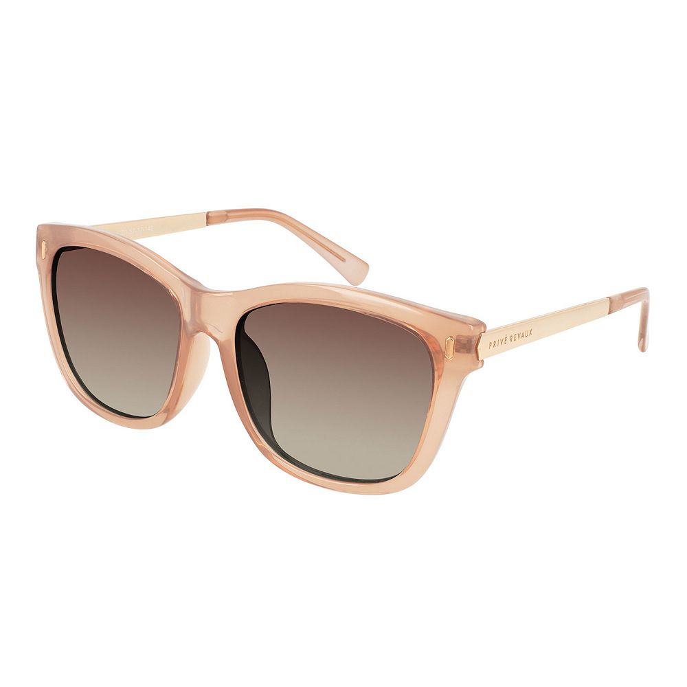Unisex PRIVE REVAUX 57mm On The Rocks Square Sunglasses display picture 1