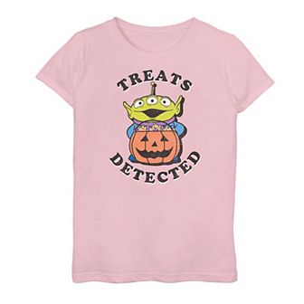 Disney / Pixar's Toy Story Alien Girls 7-16 "Treats Detected" Graphic Tee