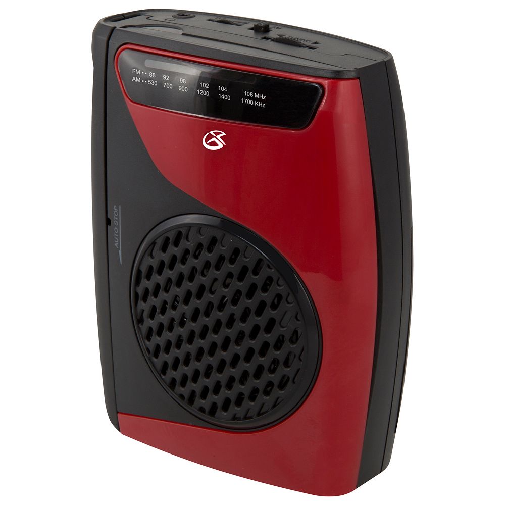 GPX Portable Cassette Player & AM/FM Radio
