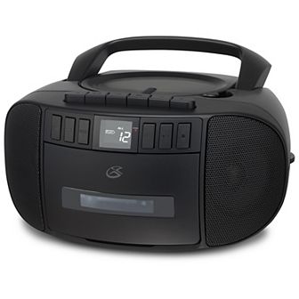 GPX CD & Cassette Boombox Radio