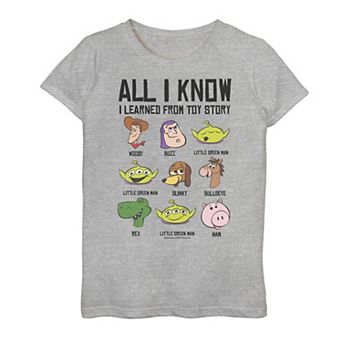 Girls 7-16 Disney / Pixar Toy Story "All I Know" Graphic Tee