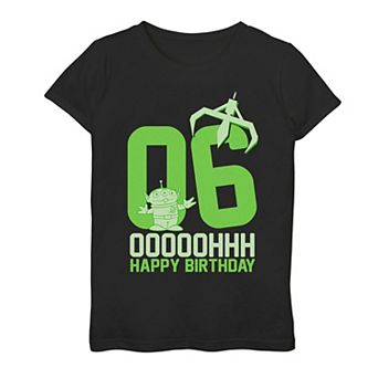 Disney / Pixar's Toy Story Alien Girls 7-16 6th Birthday Graphic Tee