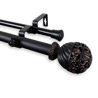 Rod Desyne 1" Lanette Double Curtain Rod