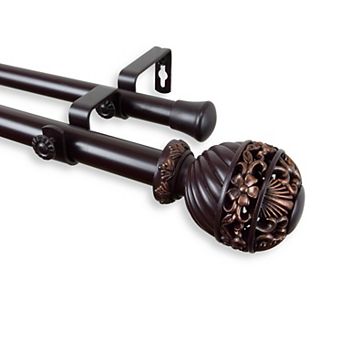 Rod Desyne 1" Lanette Double Curtain Rod