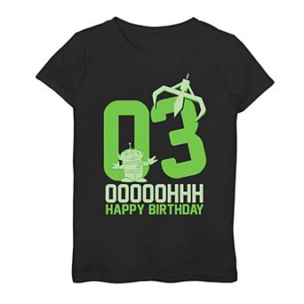 Disney / Pixar's Toy Story Alien Girls 7-16 3rd Birthday Graphic Tee
