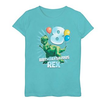 Disney / Pixar's Toy Story Rex Girls 7-16 8th Birthday Graphic Tee