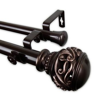 Rod Desyne 1" Isabella Double Curtain Rod
