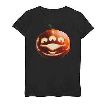 Disney / Pixar's Toy Story Alien Girls 7-16 Carved Face Pumpkin Graphic Tee