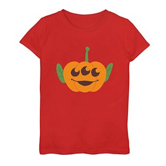 Girls 7-16 Disney / Pixar Toy Story Alien Pumpkin Face Graphic Tee