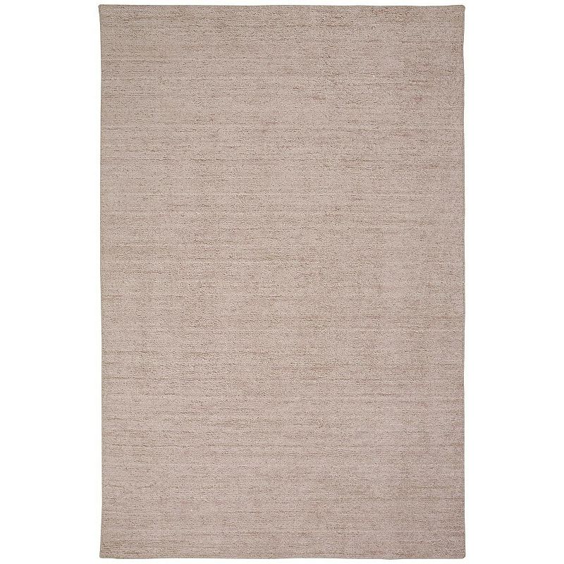 Weave & Wander Legros Scandinavian Area Rug, Pink, 8X10 Ft