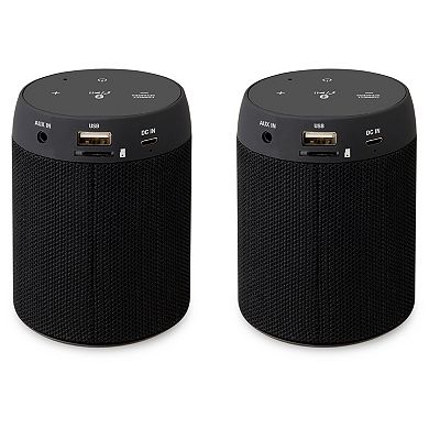 iLive Bluetooth 5.0 Wireless Speaker Pair
