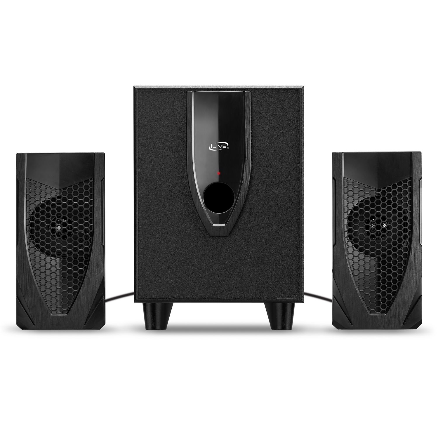 ilive bluetooth 2.1 speaker system with subwoofer