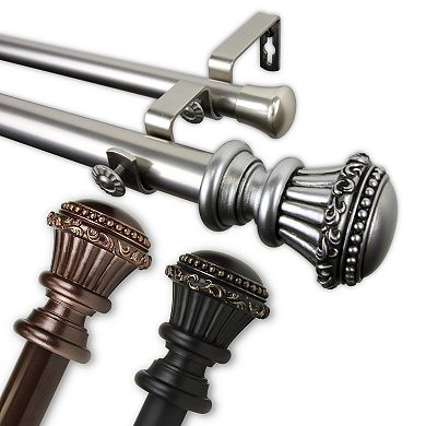 Rod Desyne 1" Chance Double Curtain Rod