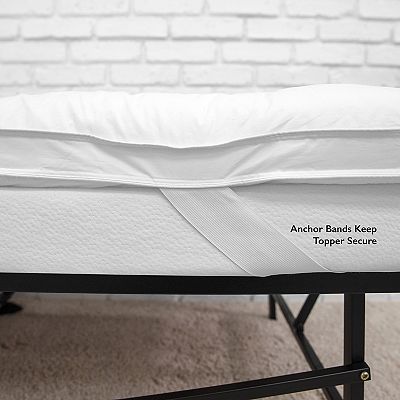 SensorPEDIC 2 in. Down alternative Fiber Cot Bed Topper