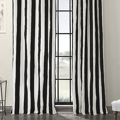 EFF Cabana Grommet Printed Cotton Window Curtain