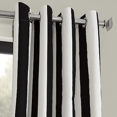 EFF Cabana Grommet Printed Cotton Window Curtain