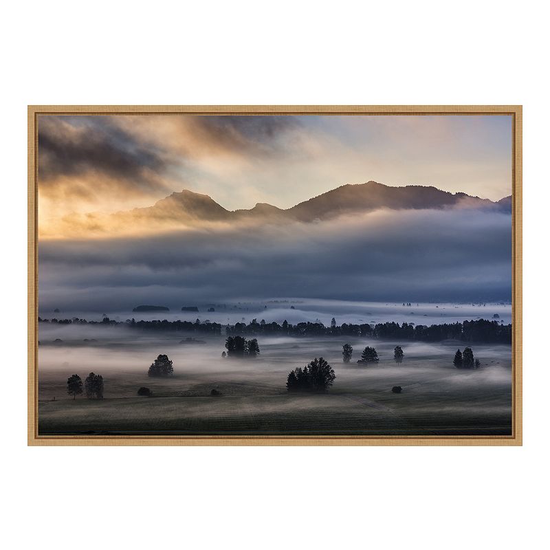 30418554 Amanti Art Autumn Morning Framed Canvas Print, Bro sku 30418554