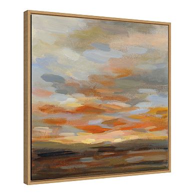 Amanti Art "High Desert Sky II" Framed Canvas Print