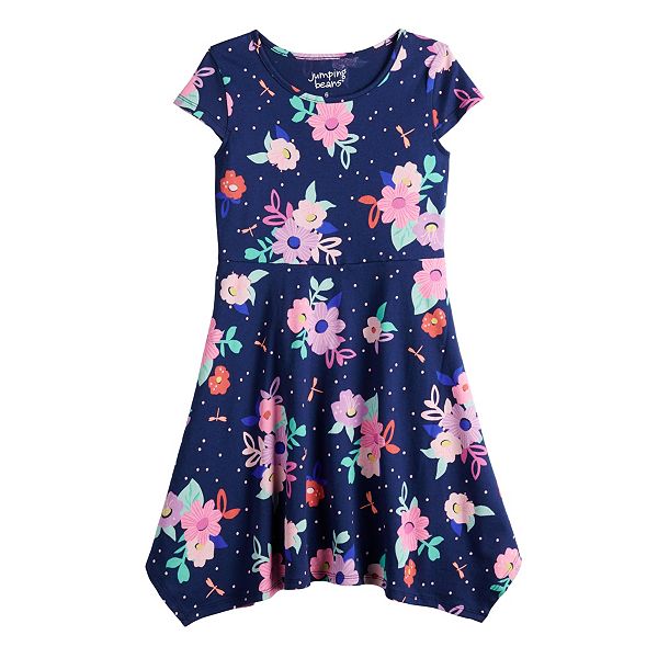 Girls 4-12 Jumping Beans® Handkerchief-Hem Dress