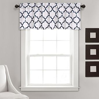 Lush Decor Bellagio Room Darkening Valance