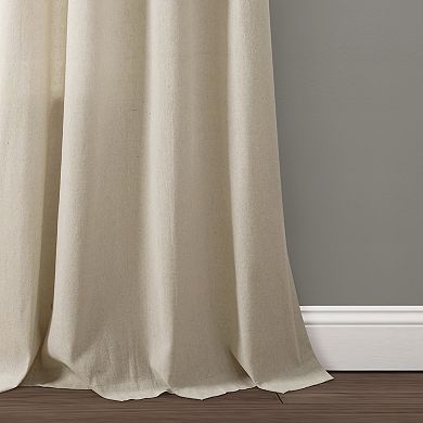 Lush Decor 2-pack Linen Lace Window Curtains