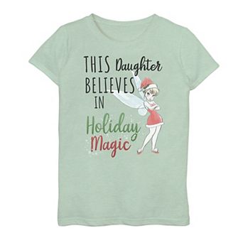 Disney's Peter Pan Girls 7-16 Tinker Bell "Holiday Magic" Graphic Tee