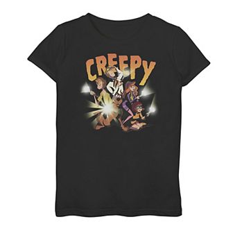 Girls 7-16 Scooby-Doo Mystery Gang "Creepy" Graphic Tee