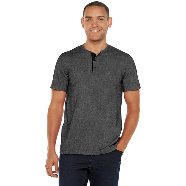 Men's Marc Anthony Snap Henley