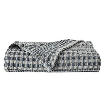 Madelinen® Waffle Weave Cotton Bed Blanket