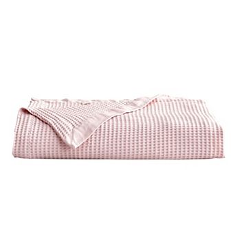 Madelinen® Mikala Waffle Weave Cotton Bed Blanket