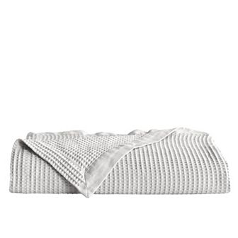 Madelinen® Mikala Waffle Weave Cotton Bed Blanket