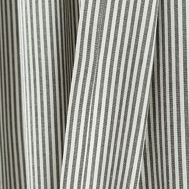Lush Decor Vintage Stripe Yarn Dyed Cotton Window Curtains Set