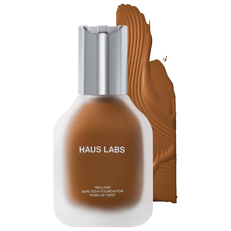 HAUS LABS BY LADY GAGA Triclone Skin Tech Medium Coverage Foundation with Fermented Arnica, Size: 1 FL Oz, 470 Medium Deep Cool