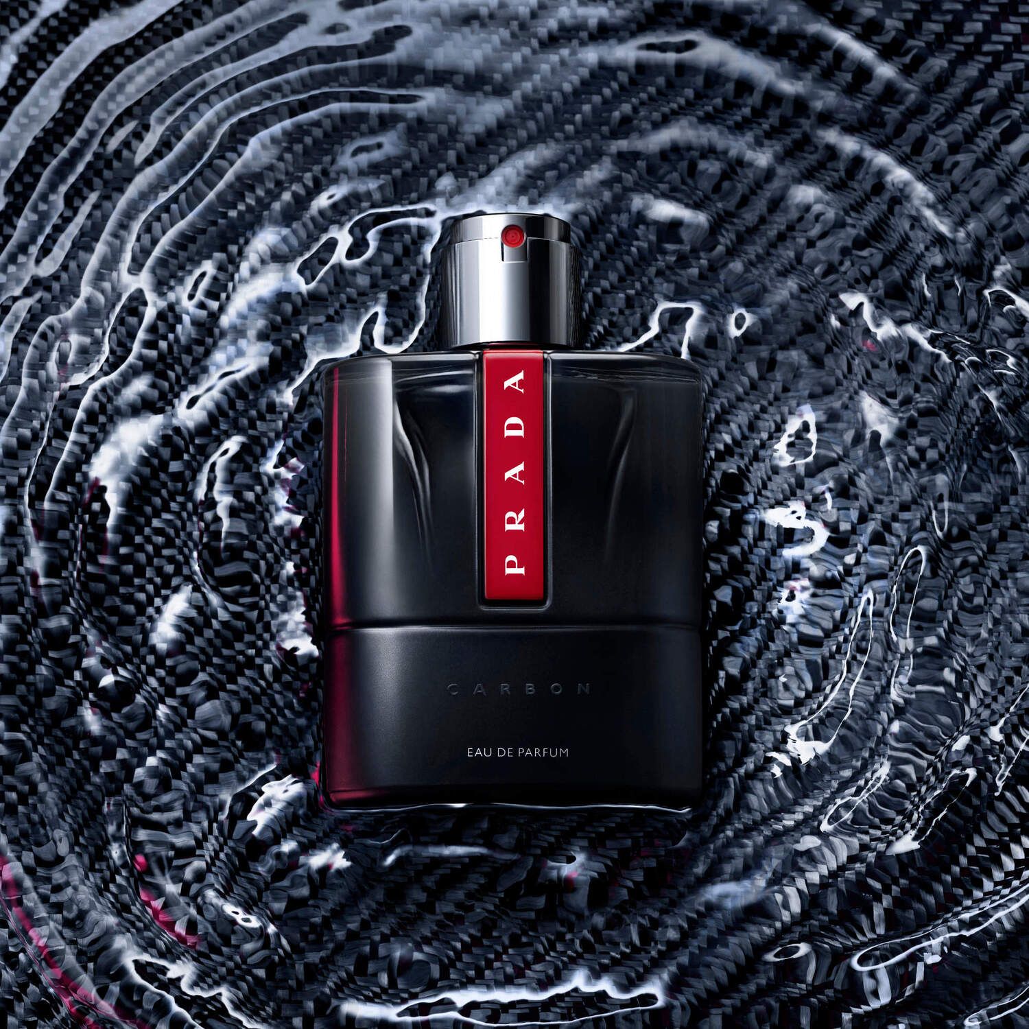 Prada Luna Rossa Carbon Eau de Parfum Travel Spray with Licorice