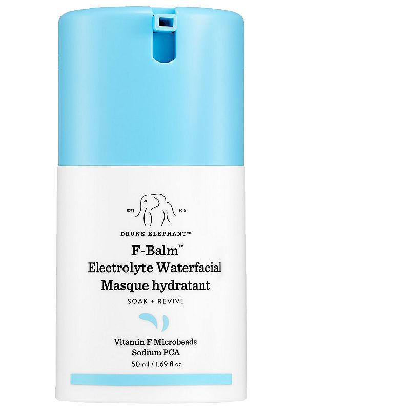 Drunk Elephant F-Balm Electrolyte Waterfacial Mask, Size: 1.69 FL Oz, None
