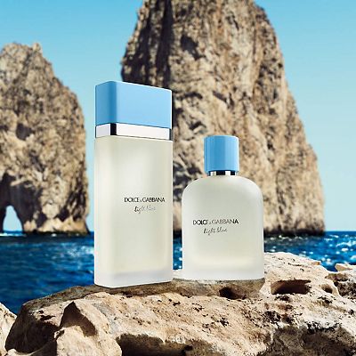 DOLCE&GABBANA Light Blue Eau de Toilette with Lemon & Apple Travel