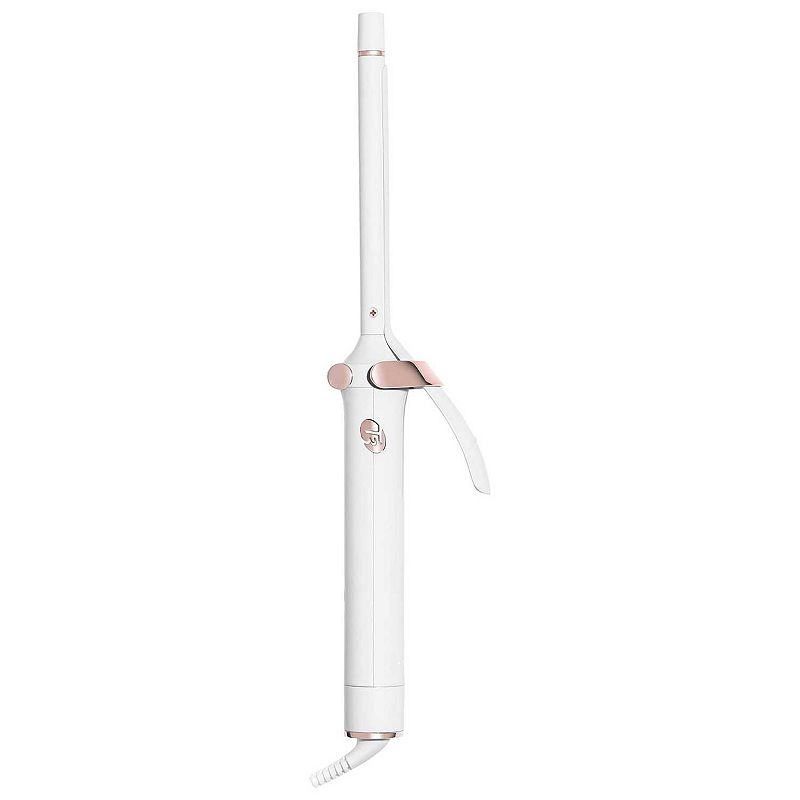 T3 SinglePass Curl 0.5 Ceramic Long Barrel Curling and Wave Iron, None