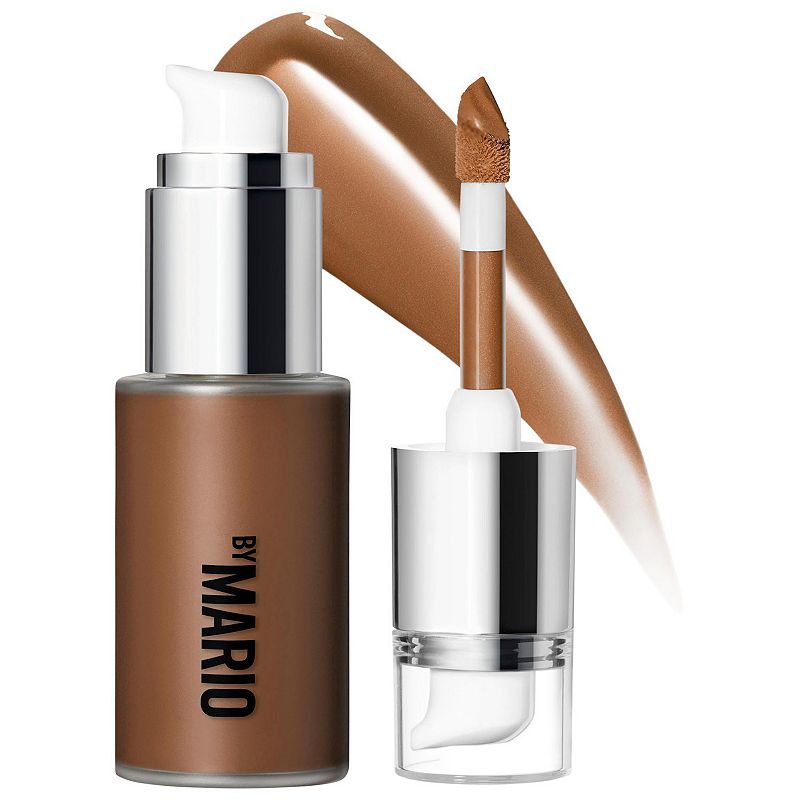 MAKEUP BY MARIO Softsculpt Multi-Use Bronzing & Shaping Serum with Hyaluronic Acid, Size: 1.01 FL Oz, Medium Dark