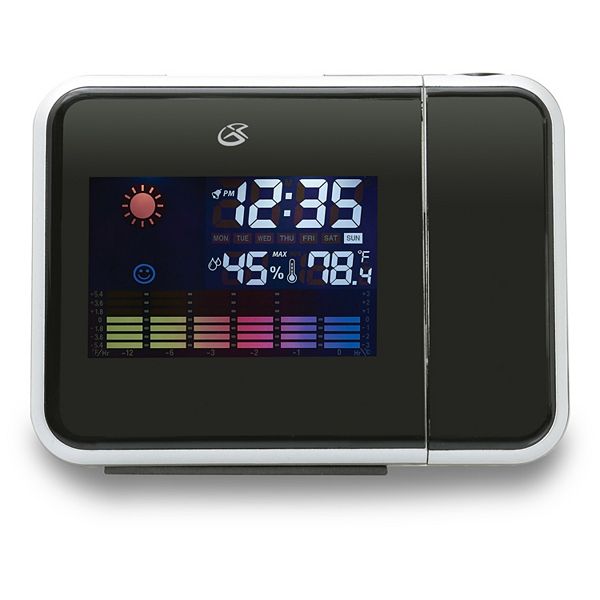 GPX Weather Alarm Clock with Projector
