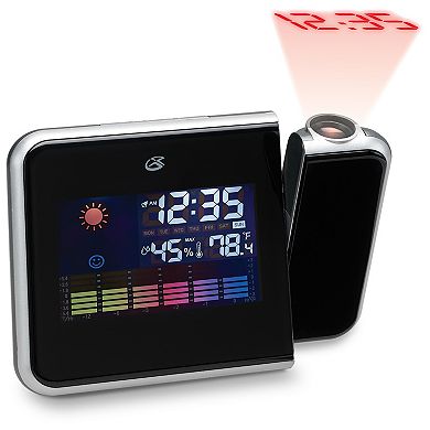 GPX Weather Alarm Clock with Time Projector