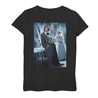 Girls 7-16 Harry Potter Goblet Of Fire Ron Yule Ball Character Poster Tee
