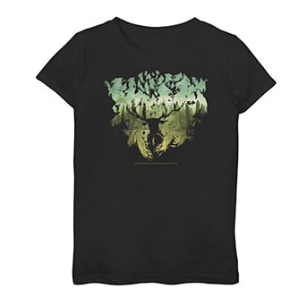 Girls 7-16 Harry Potter Patronus Dementor Silhouette Tee
