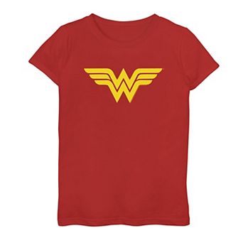 Girls 7-16 DC Comics Wonder Woman Classic Logo Graphic Tee