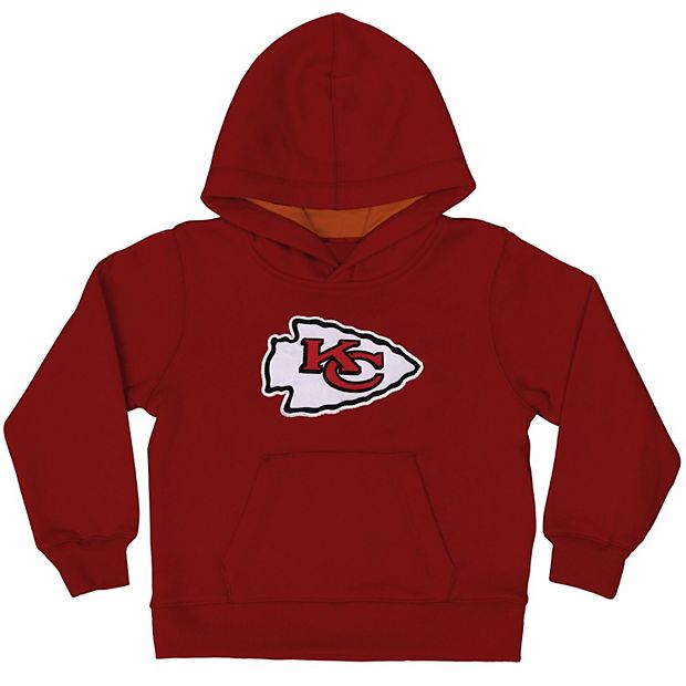 Kansas City Chiefs Toddler Fan Gear Primary Logo Pullover Hoodie - Red