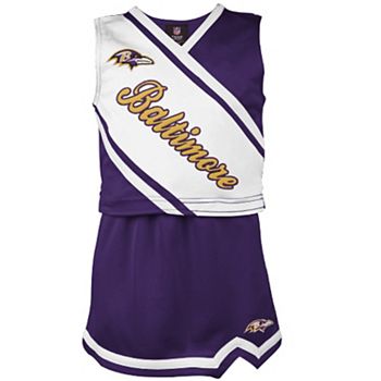 Baltimore Ravens Toddler Two-Piece Spirit Cheerleader Set with