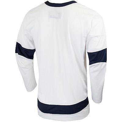 Men s Nike White Penn State Nittany Lions Replica College Hockey Jersey