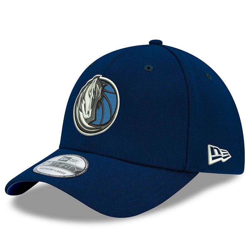 Men's New Era Navy Dallas Mavericks Team Classic 39THIRTY Flex Hat,